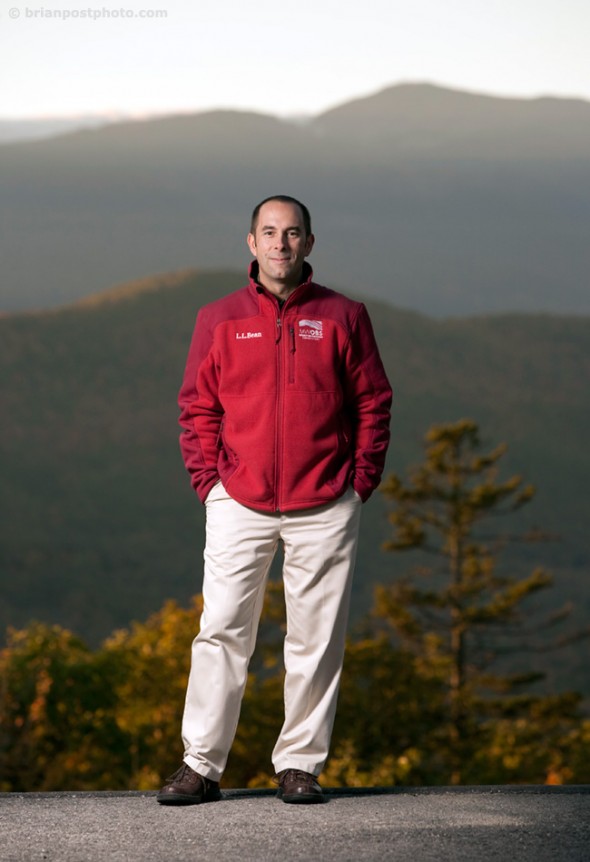 Mount Washington Observatory's Executive Director, Scot Henley. Photo by Brian Post.